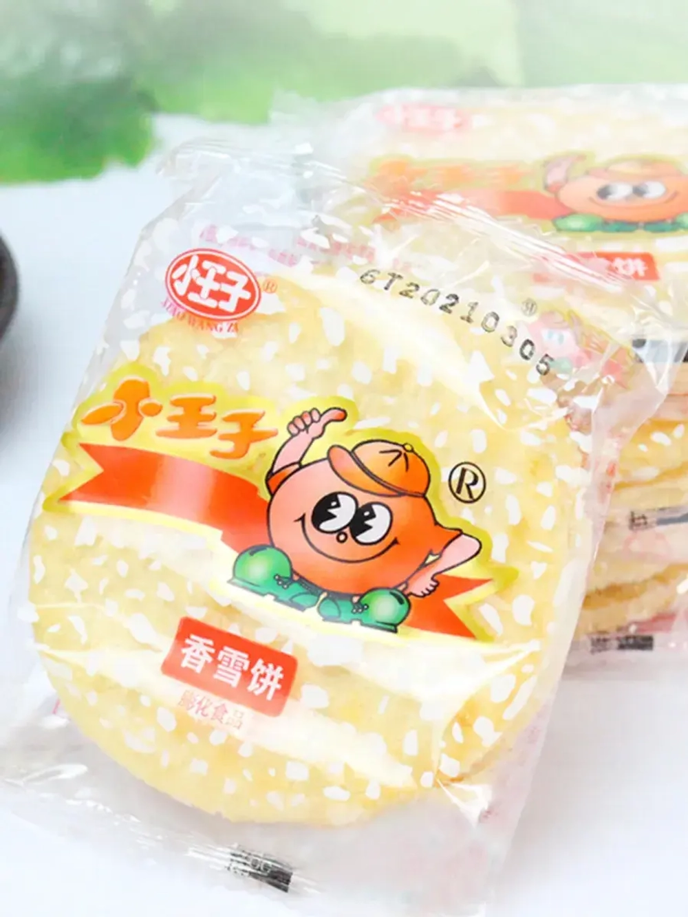 Печенье воздушные Рисовые Крекеры китайские 488 г