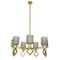 Подвесная люстра Indigo Preda V13025/7R Gold V000470