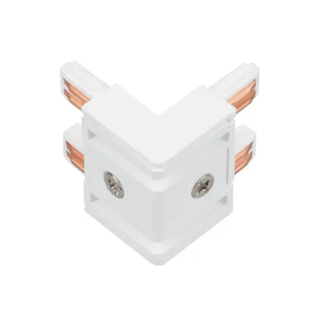 Коннектор угловой MAG-VIBE-CON-L90-INT-POWER (WH, внутренний) (Arlight, IP20 Металл, 5 лет) 044507