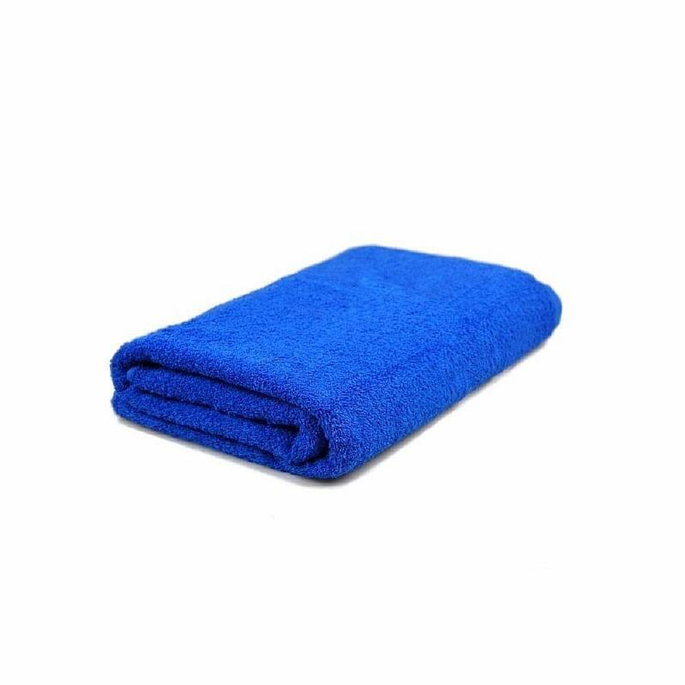 Полотенце махровое синее