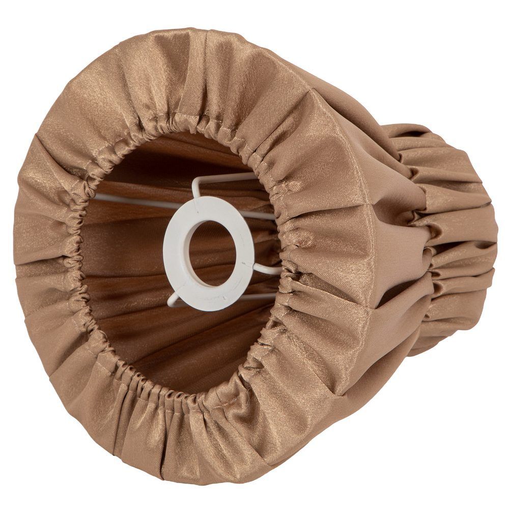 Настольная лампа Орхидея Лайм Бронза с абажуром Адель Бронза