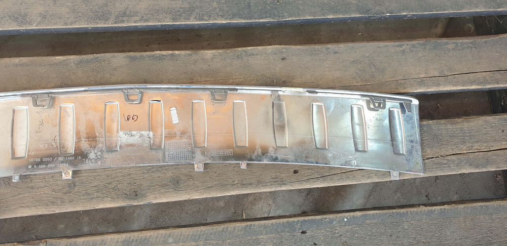 Накладка заднего бампера Mercedes ML GLE (W166) 11-18 Б/У Оригинал A1668853374