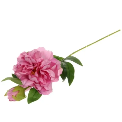 Цветок искусственный «Natur» 68см Пион светло-розовый