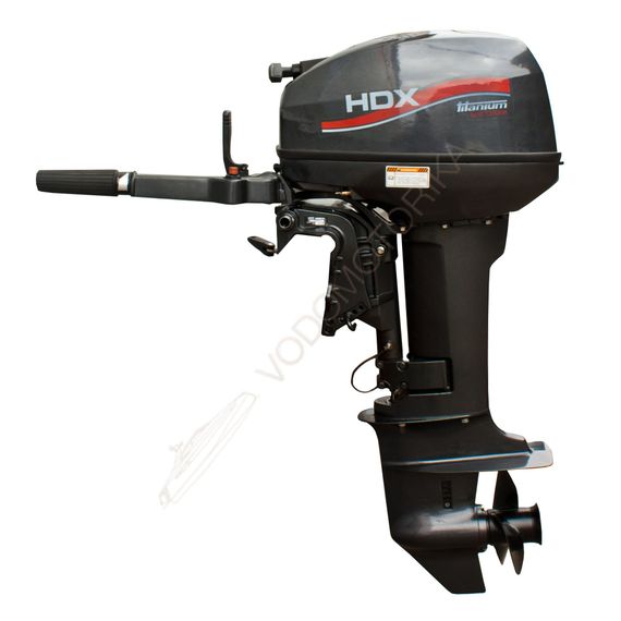 Лодочный мотор HDX Titanium T15 BMS 15 л.с. двухтактный