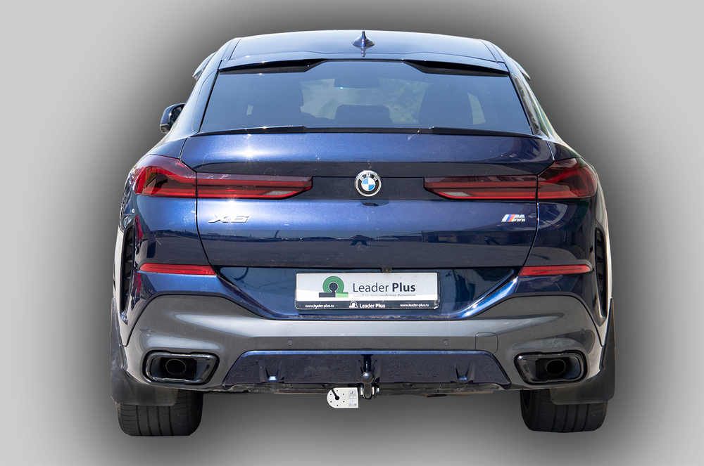 Фаркоп(прицепное) Лидер-Плюс для BMW X6 (G06) 2019 - ... г. в.(паспорт и сертификат в комплекте)(без электрики)B207-A