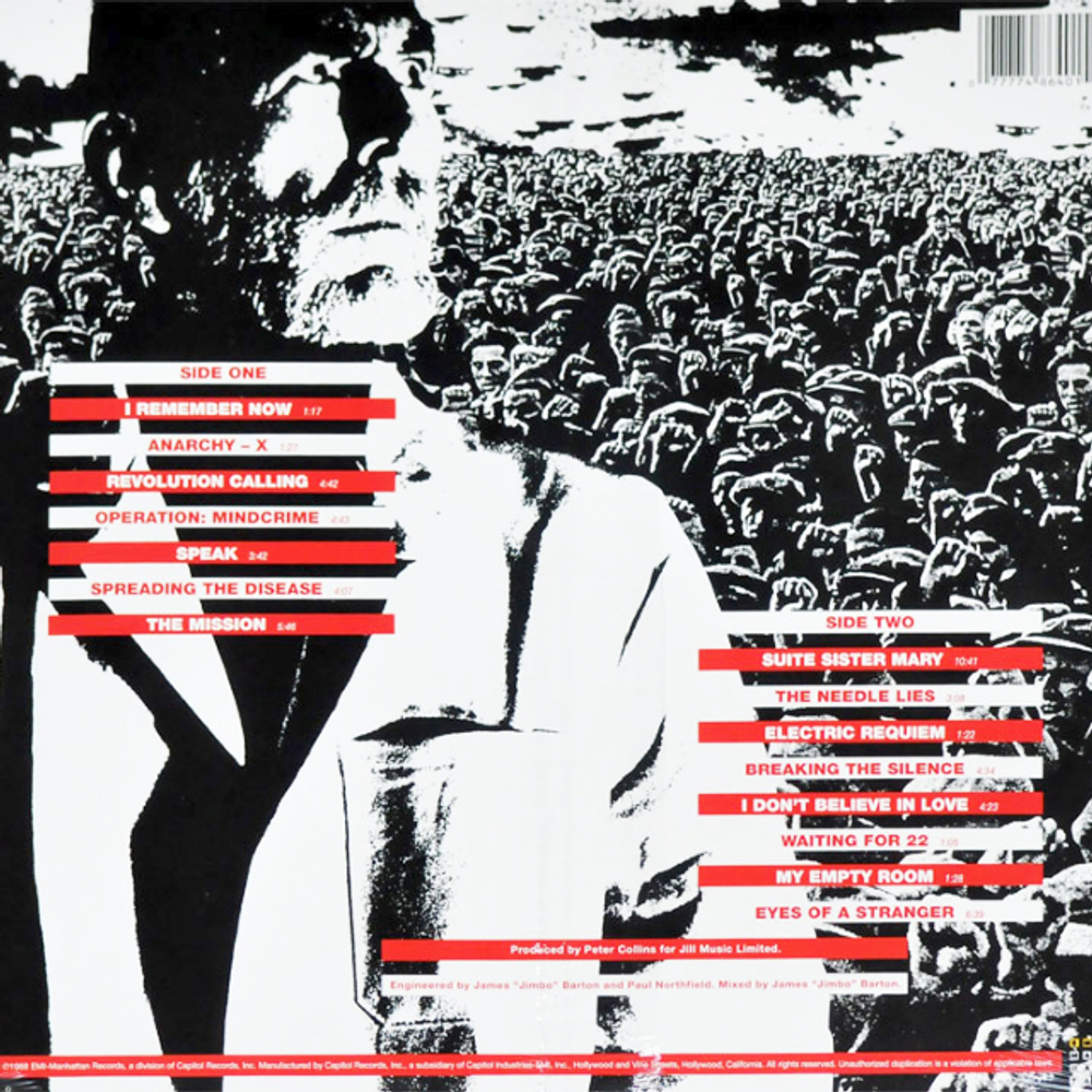 Queensryche / Operation: Mindcrime (LP)