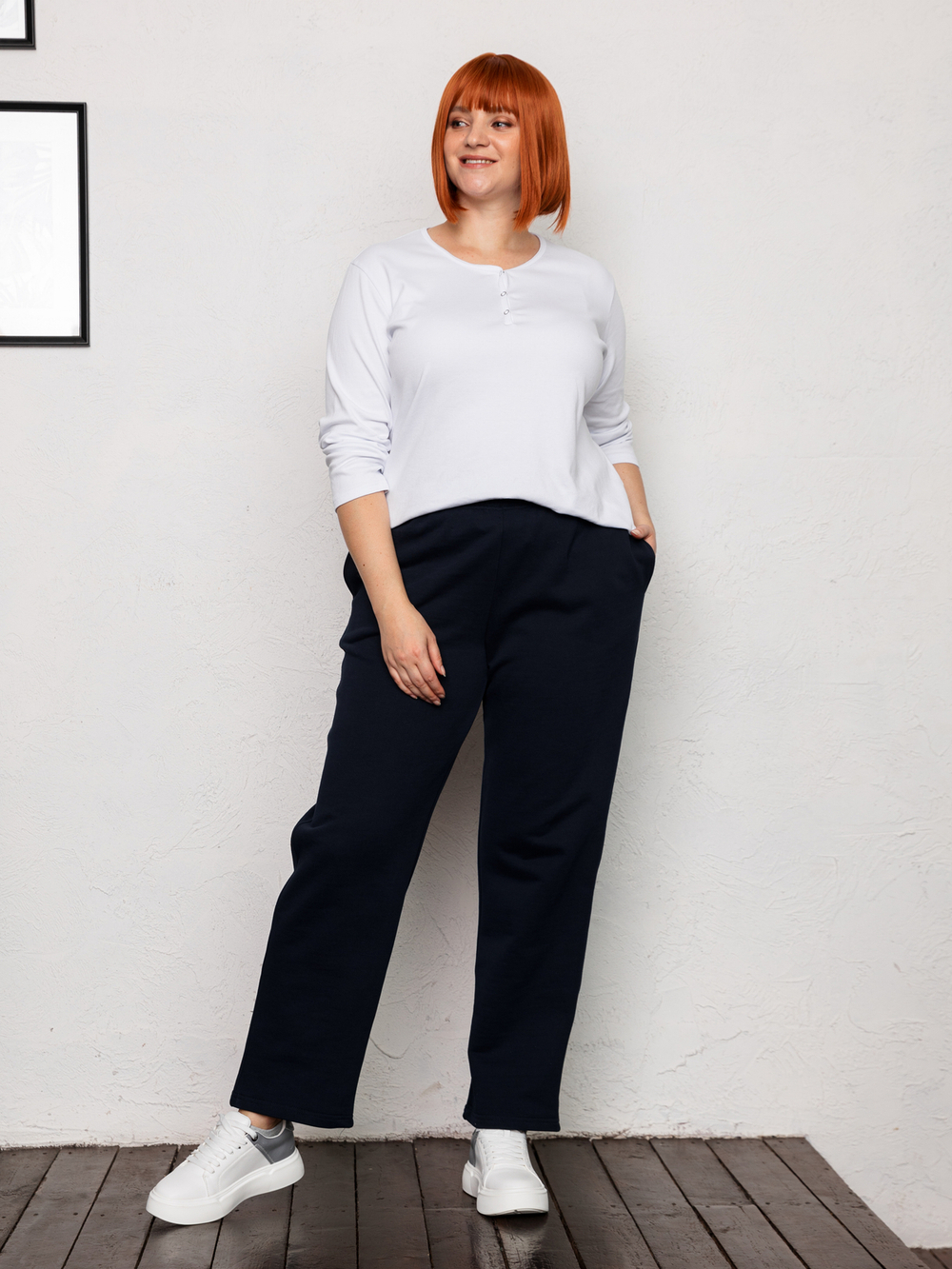 Брюки Бф-023/темносиний