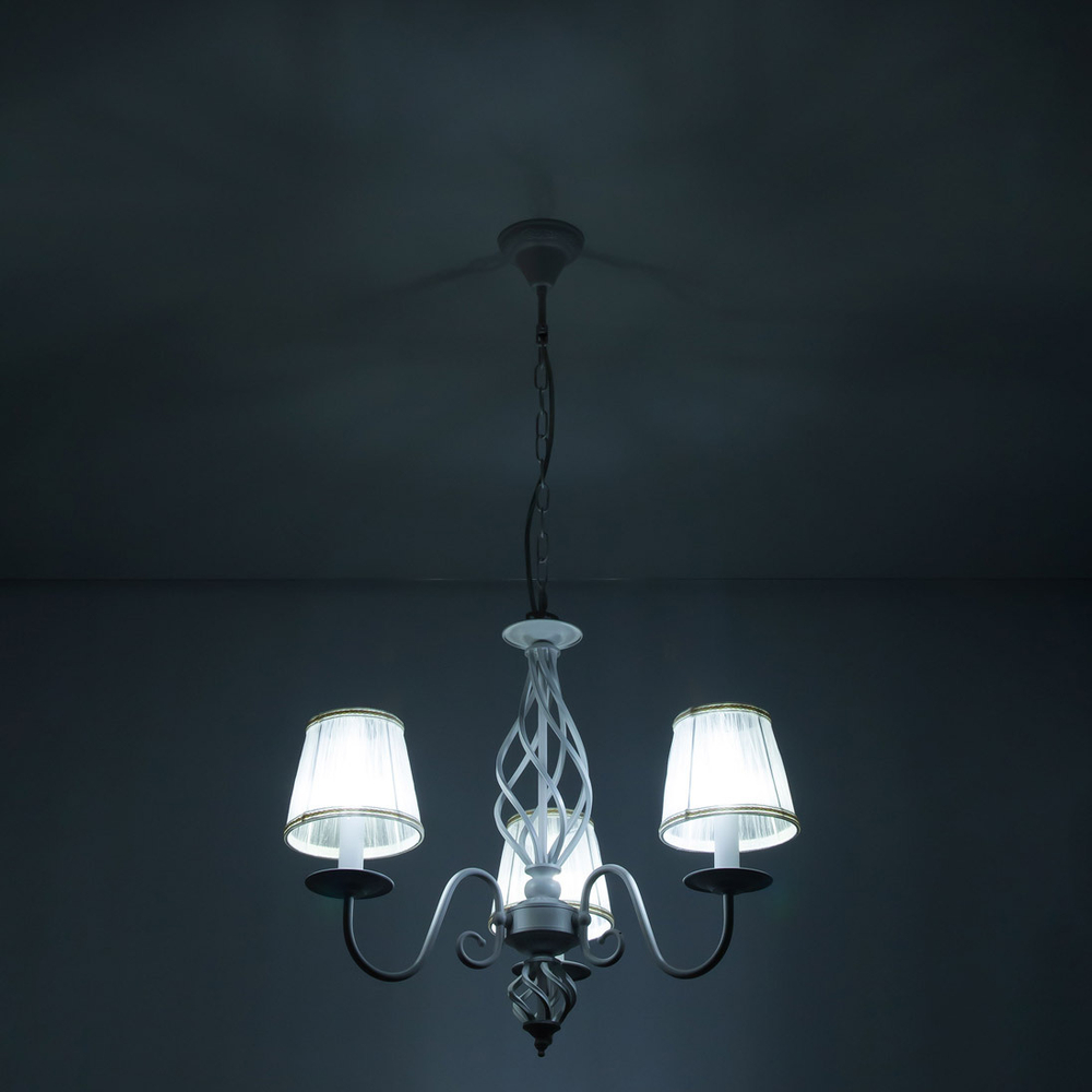 Citilux Ровена CL427130 Люстра с абажурами Белая