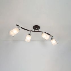 Citilux Фортуна CL156142 Люстра с поворотными плафонами Венге Хром