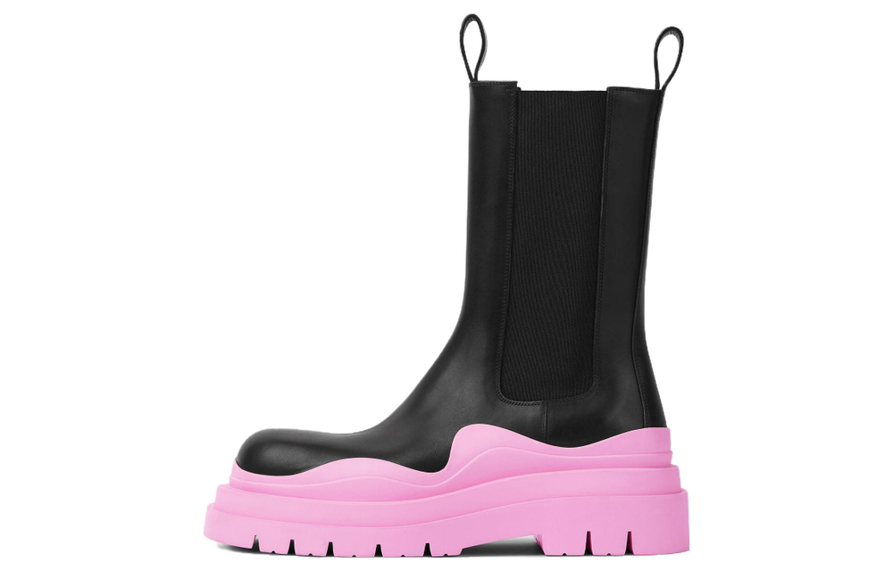 Bottega Veneta Tire Chelsea Boots Women"s