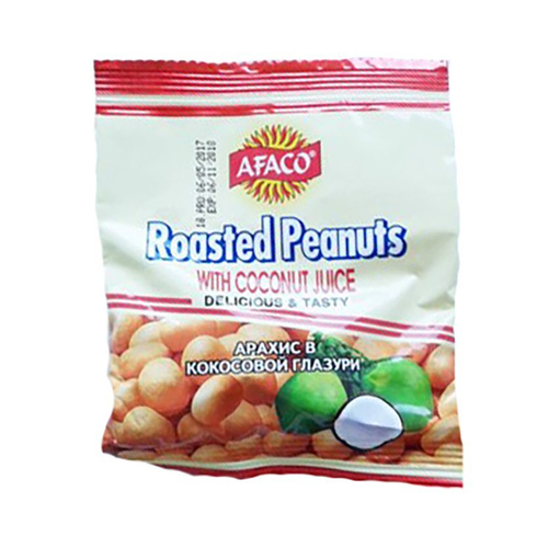 Afaco Арахис Жареный в Кокосовой Глазури 25гр