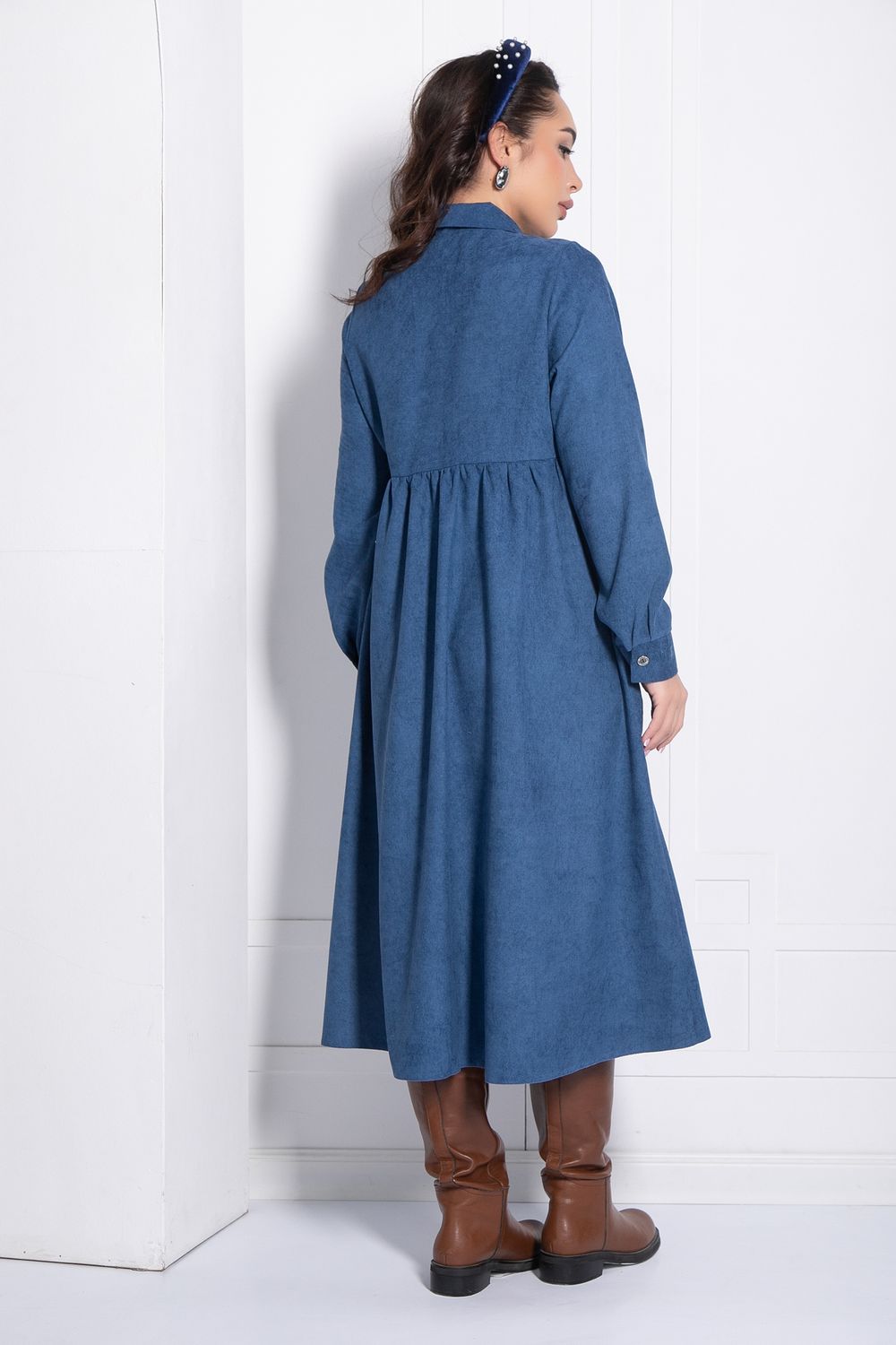 Платье Сабина (синее) П12657-4 LT Collection