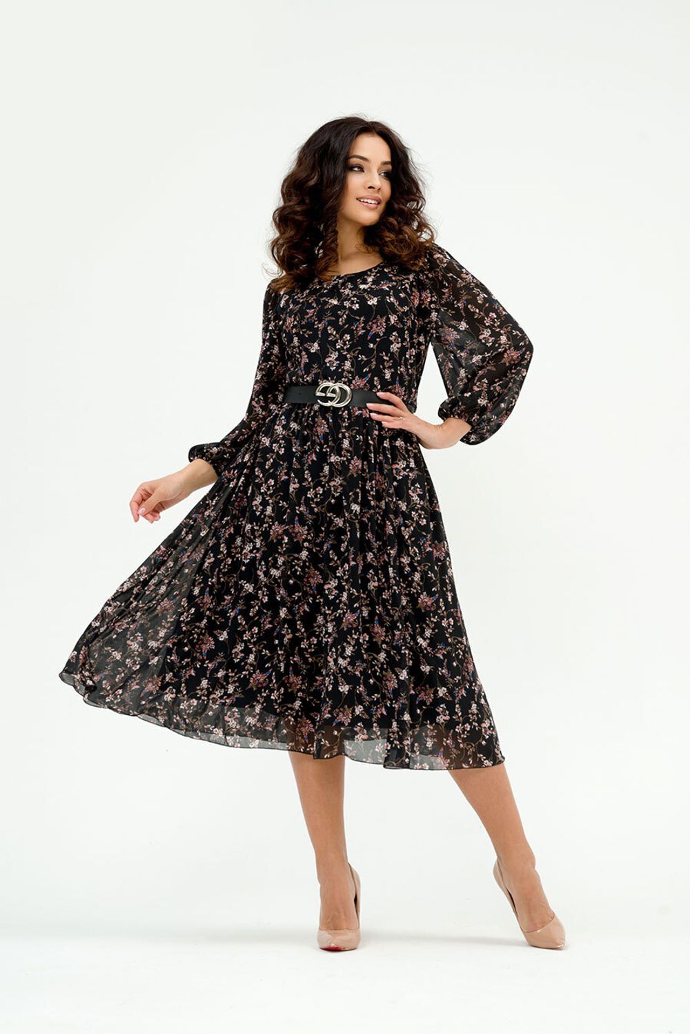 Платье Ариэль (48-54) Serenada фоне (Акция)