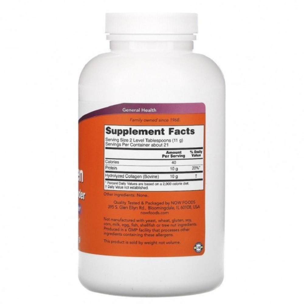 NOW Collagen Peptides Powder 227 г