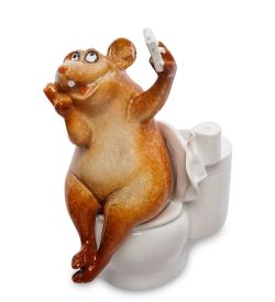 GAEM Art MN-228 Фигурка «Мышь - не минуты без селфи»