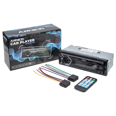 Автомагнитола ARNEZI Wave P2 4х25Вт (Bluetooth, FM, AUX, USB, TF, Remote) / A2009003