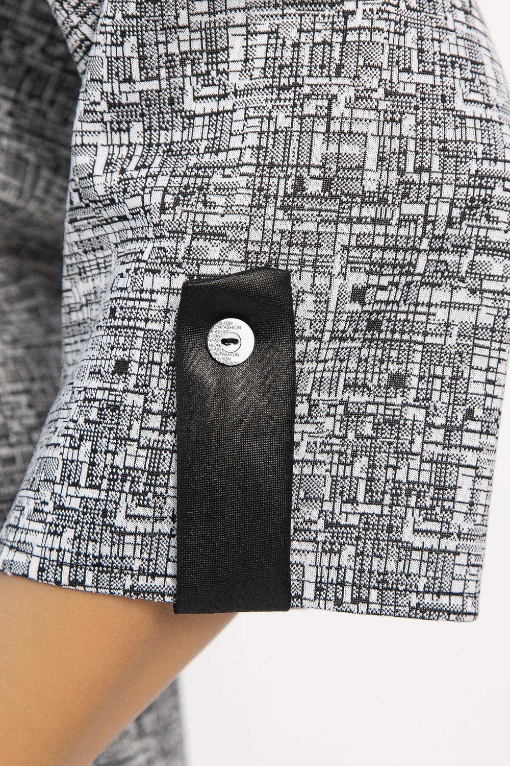 Блуза Лариса (серая) Б14312-18М LT Collection (Акция)