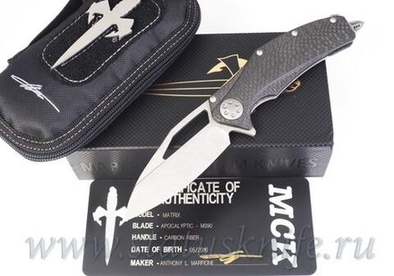 Нож Marfione Custom Matrix Apocalyptic M390 CF