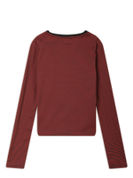 Женский Лонгслив Stripe Layered