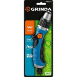 GRINDA PROLine XM-R, плавная регулировка, пистолет поливочный металлический с TPR