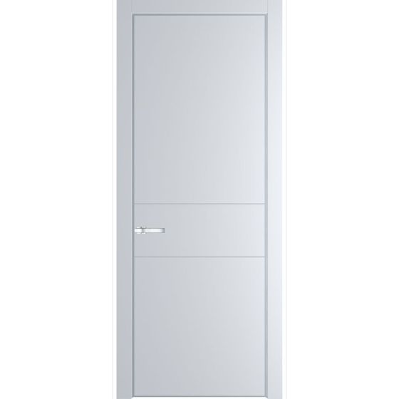Profil Doors 14PA вайт профиль серебро