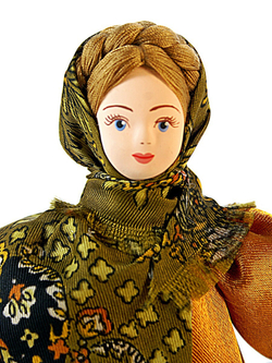 Кукла коллекционная Горожанка в зимней одежде