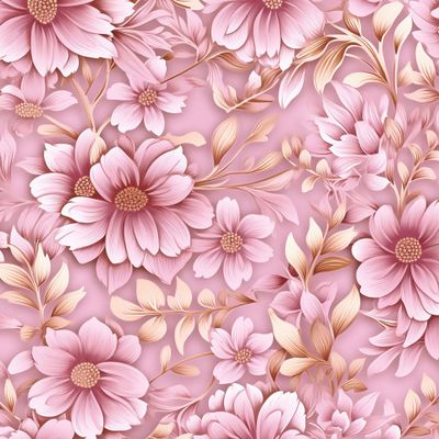 Розовые цветы