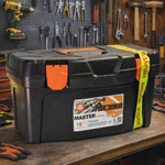 Набор ящиков для инструментов Master Economy 19" + Master Economy 12", черный/оранжевый