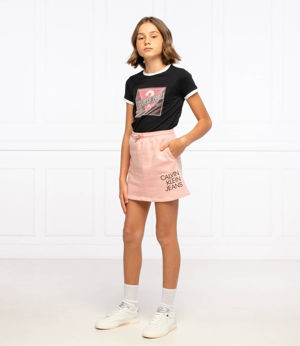 юбка Calvin Klein Jeans - пудро-розовый(IG0IG00990)