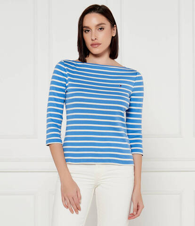 Блузка NEW CODY Tommy Hilfiger - голубой(WW0WW40589)