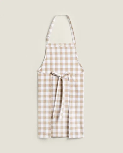 ZARA HOME ХЛОПКОВЫЙ ФАРТУК В КЛЕТКУ