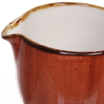 Молочник керамический 350мл «Corsica orange» 12,5*8,4см