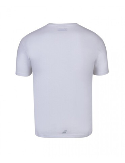 Футболка для мальчика теннисная Babolat Exercise Tee Boy - white
