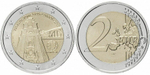 Португалия 2 евро, 2013 250 лет башне Клеригуш UNC