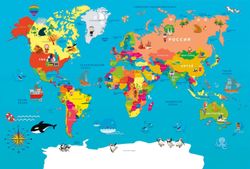 Бесшовная фреска Гладь 33141, 2,7 м (Ширина 4 м)