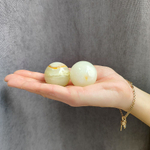 Шары баодинг 3,8 см., из оникса, 2 штуки