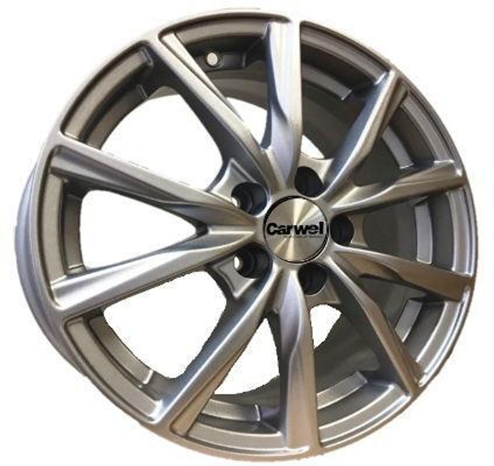 Carwel Гамма 6x15 5x114.3 ET 38 Dia 54.1 (silver)