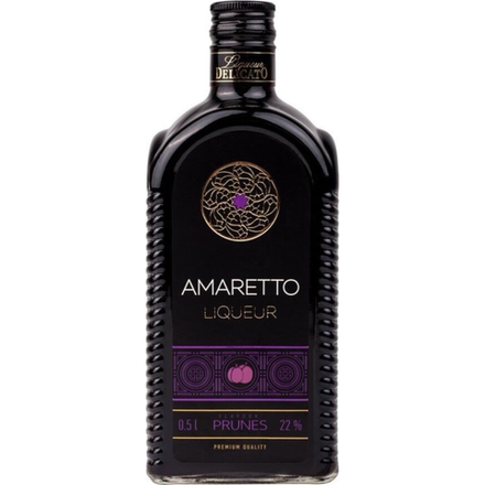 Ликер Amaretto чернослив Бахус 0.5 л