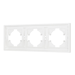 Рамка пластиковая FRM-TENDO-SFPL-3-WH (Arlight, -) 054653