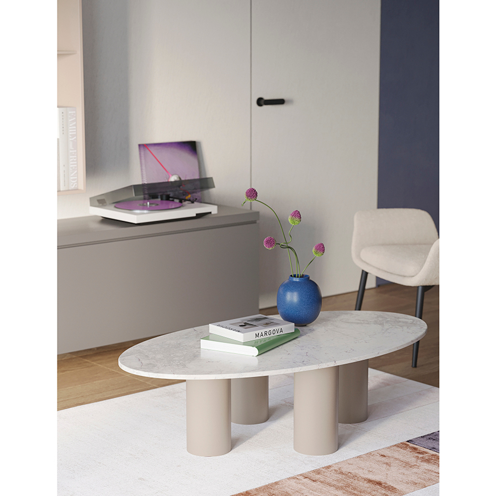 Столик кофейный Mojo, 120х33 см, бежевый