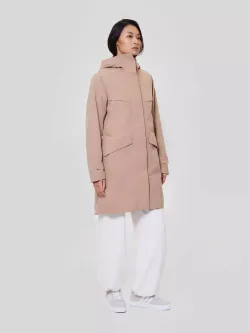 Парка женская ИША (ISHA) NORPPA песочный бежевый