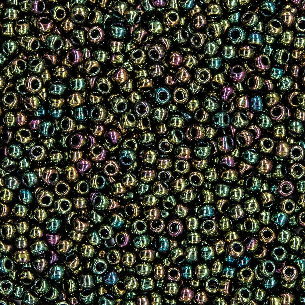 Японский бисер TOHO Round 11/0 (№508), металлизированный, непрозрачный глянцевый