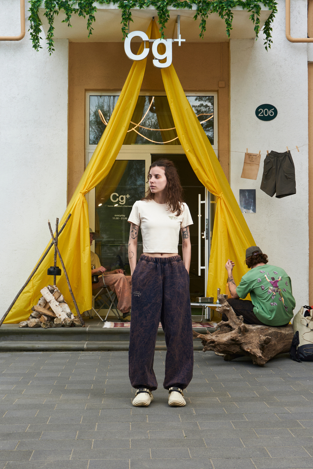 Брюки Called a Garment Truffle Cotton "Navy"