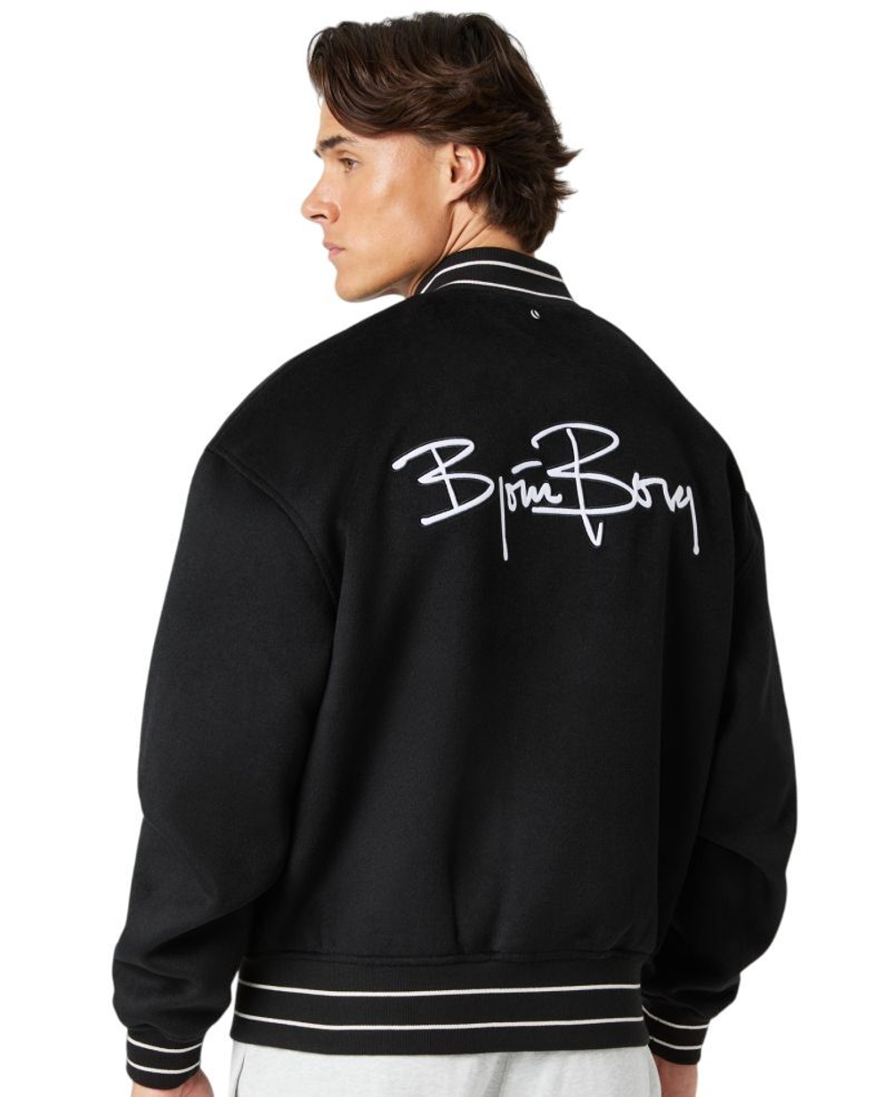 Куртка теннисная Bj_rn Borg Varsity - black beauty