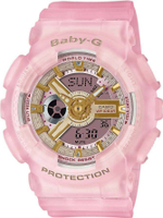 Японские наручные часы Casio Baby-G BA-110SC-4AER с хронографом
