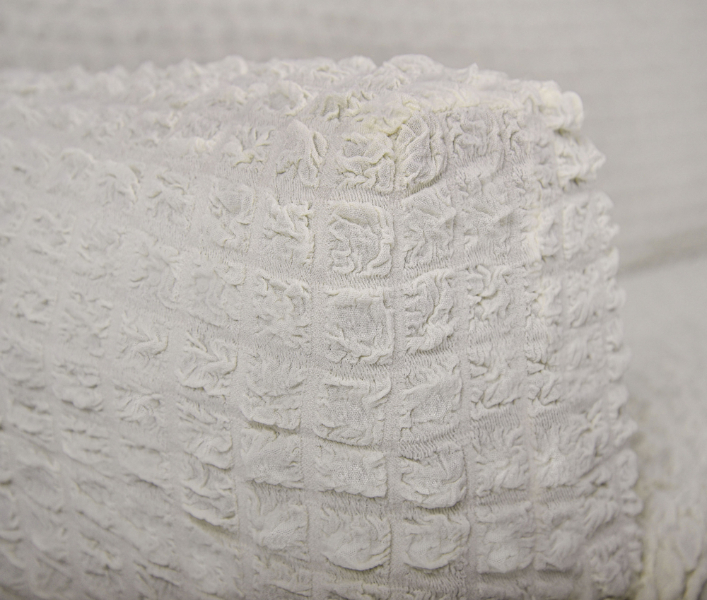 Чехол на угловой диван, цвет Кремовый