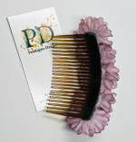 Гребень Pankigno Design с цветком хризантемы