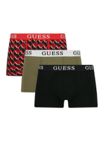 Трусики-боксеры 3шт. Guess Underwear - красный(U2BG05 K6YW0)