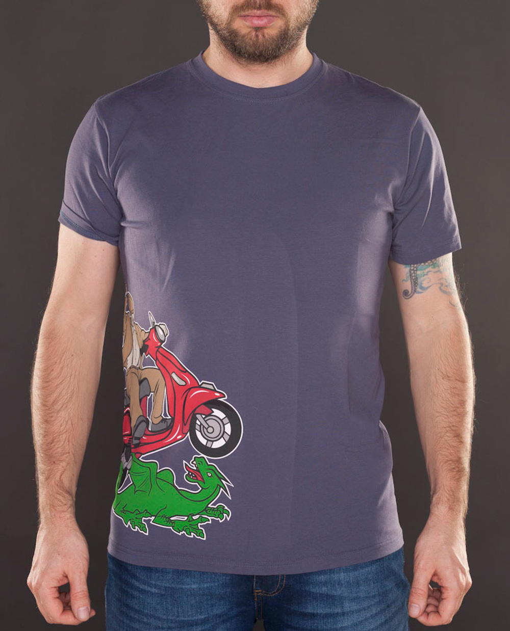 Футболка Moscow серая