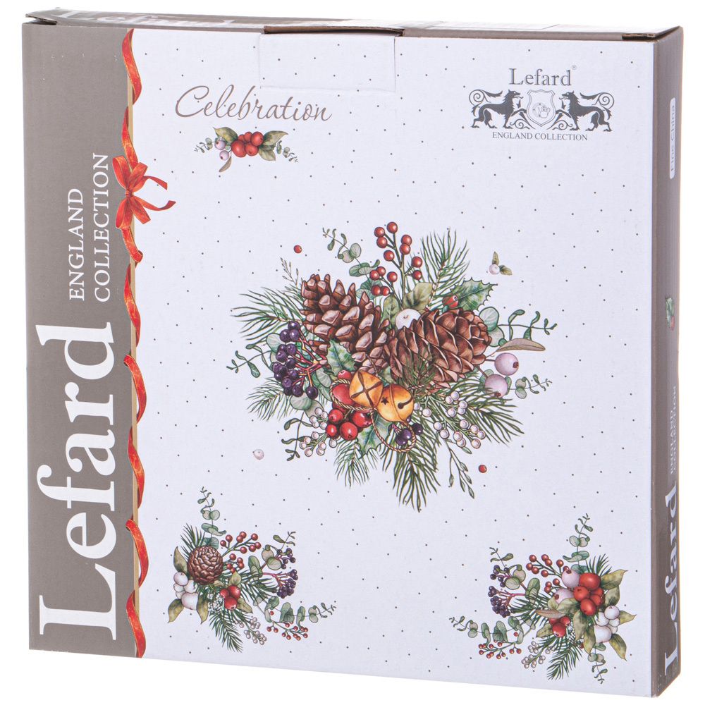 ТАРЕЛКА ЗАКУСОЧНАЯ LEFARD "CELEBRATION" 23 СМ (КОР=36ШТ)
